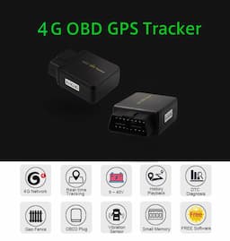 ¡Rastreador GPS Real 2G 3G 4G localizador OBD para coche, herramienta de diagnóstico OBDii, Monitor de voz de código DTC, alarma de vibración, seguimiento en tiempo Real Geo!