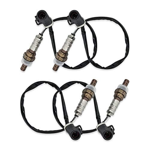 Set of 4 O2 Oxygen Sensor 15717 Downstream/Upstream Compatible with Ford F150 F250 F350 Lincoln Mazda Mercury Replaces 15716 15718 11171843