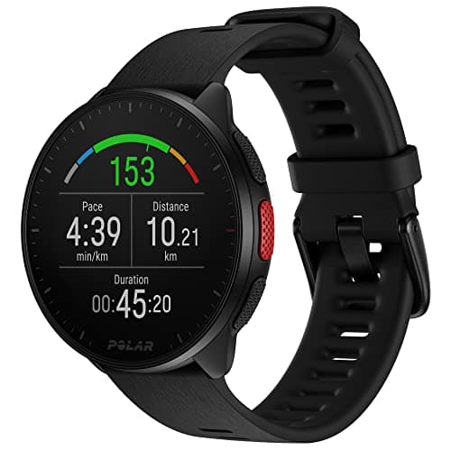 Polar Pacer - GPS Running Watch - High-Speed Processor - Ultra-Light - Bright Display - Grip Buttons - Personalised Training Program & Recovery Tools - Heart Rate Monitor - Music Controls