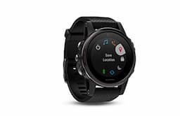 Garmin fēnix 5s, Premium and Rugged Smaller-Sized Multisport GPS Smartwatch, Silver/Black