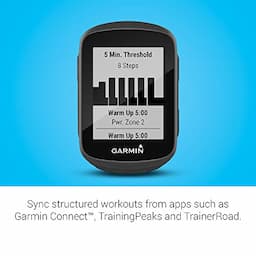 Garmin Edge® 130 Plus, GPS Cycling/Bike Computer, Download Structure Workouts, ClimbPro Pacing Guidance and More (010-02385-00), Black