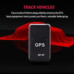 Mini GPS Tracker for Vehicles/Mini Magnetic GPS Device Real time Car Locator, Full USA Coverage, No Monthly Fee, Long Standby GSM SIM GPS Tracker for Trucks/Person 2023