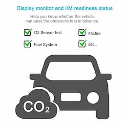 OBDScar OS601 OBD2 Scanner Universal Automotive Engine Fault Code Reader EOBD OBDII CAN Diagnostic Scan Tool