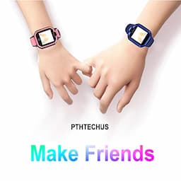 4G GPS Kids Smartwatch Phone - Boys Girls Waterproof Watch with GPS Locator 2 Way Call Camera Voice & Video Chat SOS Alarm Pedometer WiFi Wrist Watch Birthday Back to School Gifts for Students,4G Pink