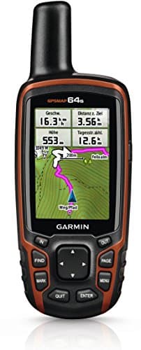 Garmin GPSMAP 64s Worldwide with High-Sensitivity GPS and GLONASS Receiver