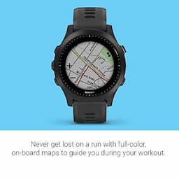 Garmin 010-02063-00 Forerunner 945, Premium GPS Running/Triathlon Smartwatch with Music, Black