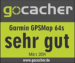 Garmin GPSMAP 64s Worldwide with High-Sensitivity GPS and GLONASS Receiver