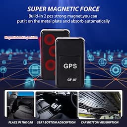 Mini GPS Tracker for Vehicles/Mini Magnetic GPS Device Real time Car Locator, Full USA Coverage, No Monthly Fee, Long Standby GSM SIM GPS Tracker for Trucks/Person 2023