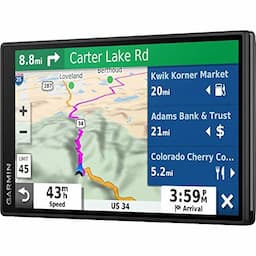 Garmin DriveSmart 55 & Traffic 5.5" Display GPS Navigator with Case and Mount Bundle