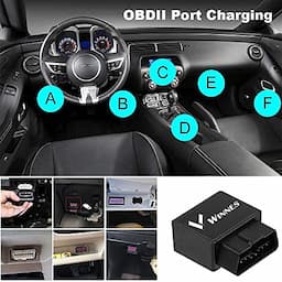 4G OBDII GPS Tracker Device, OBD2 Car GPS Tracking Device Real-time GPS Tracker for Car Truck Bus Off-Roader with Back-up 120mAh bttery, Super Cheap $5 Monthly Fee - 4G TK816 OBDII GPS