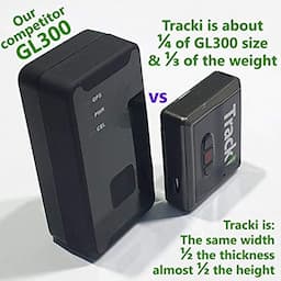 Tracki 2020 Model Mini Real time GPS Tracker. Full USA & Worldwide Coverage. for Vehicles, Car, Kids, Elderly, Dogs & Motorcycles. Magnetic Hidden Small Portable Tracking Device. Monthly fee Required