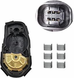 Sensor de posición del acelerador (TPS) TH0006 19259452 - Compatible con Express Silverado Suburban Avalanche Tahoe GMC Savana Envoy Yukon Cadillac Escalade Reemplazar 260067, TPS4270,5S13425 - HiSport
