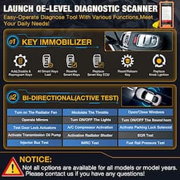 2023 Launch X431 Elite Bidirectional Tool fit for Chrysler Dodge Jeep, FCA Autoauth, Full System Diagnostic Scanner, All Resets, ECU Coding, Battery Registration, Key Programming, Lifetime Free Update