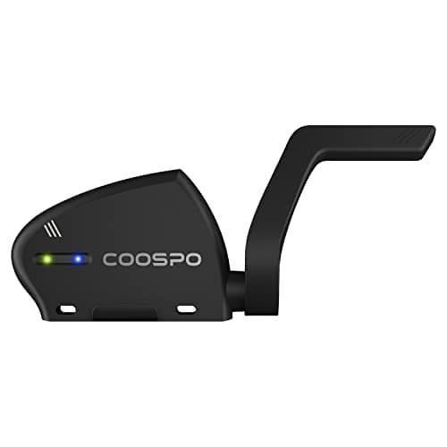 COOSPO Cadence and Speed Sensor, 2 in 1 Bluetooth ANT+ RPM Cycling Cadence Sensor, Wireless Bike Speed Sensor for Bicycle, Compatible Cycling Computer/Rouvy/Zwift/Peloton/Wahoo APP