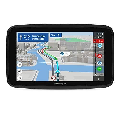TomTom Car Sat Nav GO Discover, with Traffic Congestion and Speed Cam Alerts Thanks to TomTom Traffic, World Maps, Quick-Updates via WiFi,Black, 6 Inch