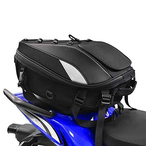 Motorcycle Helmet Backpack Laptop Bag Waterproof Large Capacity Hard Shell Carbon Fiber Lightweight - Travel Hiking Outdoor Camping Cycling Storage Camera Bag