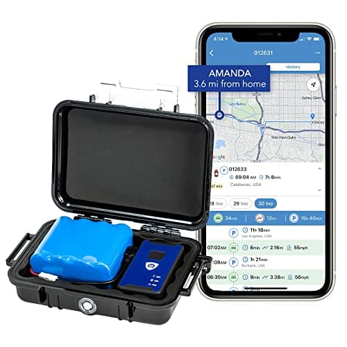 Brickhouse Security 140-Day LTE Magnetic GPS Tracker Cellular Real-GPS Tracking Device with Magnetic Case & Extended Battery for Tracking Vehicles Truck Kids Teens Elderly. Subscription Required