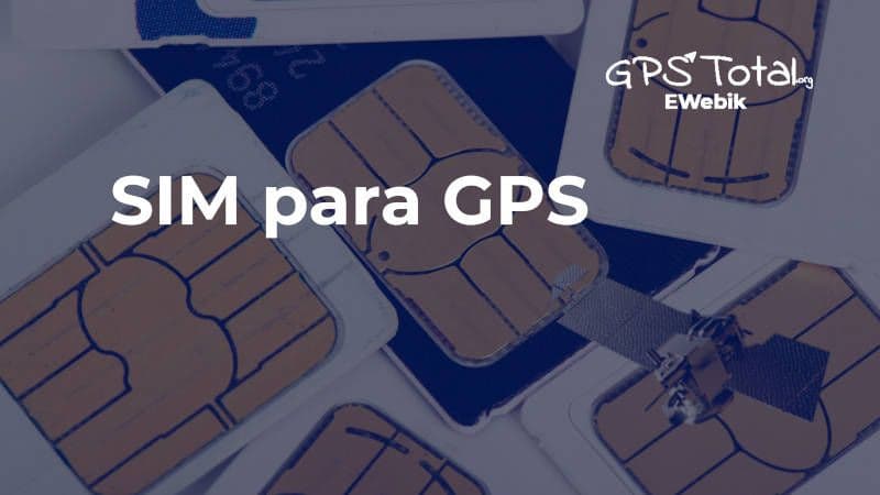 Tarjetas SIM para localizadores GPS