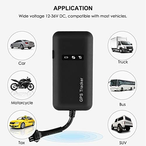 GPS Tracker for Vehcile,Hangang GPS Tracker Real Time GPS Tracking Vehicle Locator GPS/GSM / GPRS/SMS Tracker Antitheft Car Motorcycle Bike GPS Tracking Device GT02A
