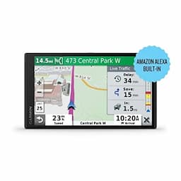 Garmin DriveSmart 65 with Amazon Alexa, Built-In Voice-Controlled GPS Navigator with 6.95” High-Res Display