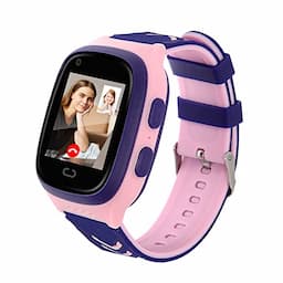 4G Kids Smart Watch GPS Tracker - Smartwatch with Two Way Call Video Calling 7 Puzzle Games Voice Chat SOS School Mode Pedometer Geo-Fence Wi-Fi Touch Screen Alarm Clock Smartwatches for Boys Girls