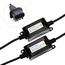 SOCAL-LED 2x H13 9008 LED Decoder Upgraded Strong Canbus Error Code Warning Canceller Anti Flicker Relay Adapter